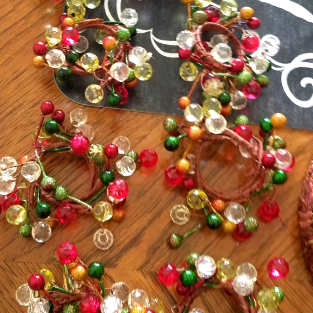 Set of 8 Napkin rings